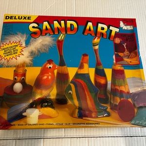 Deluxe sand art kit craft NSi New sealed in original packaging